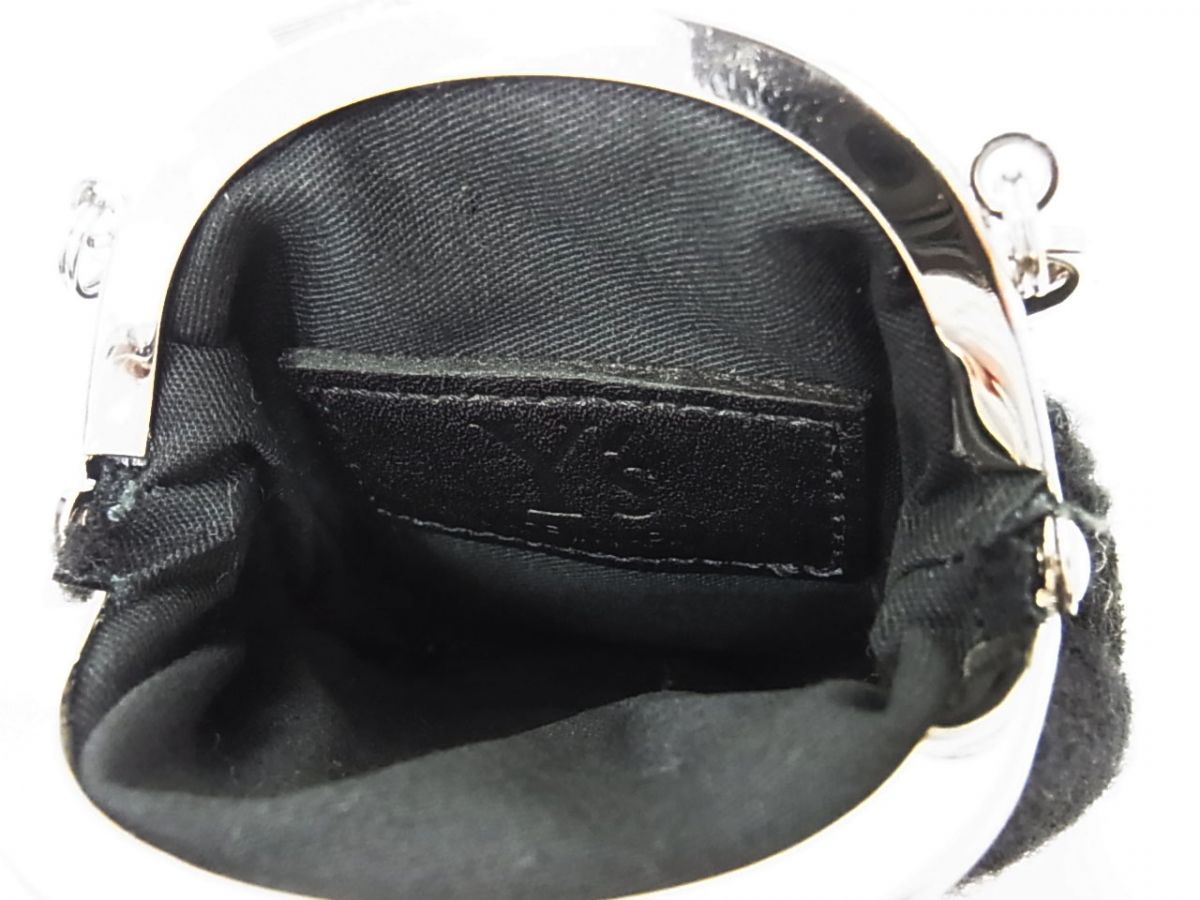 【美品】Y's ワイズ がま口ネックレス コインケース ヨウジヤマモト レザー オンラインストア販売中 【美品】Ys ワイズ がま口ネックレス