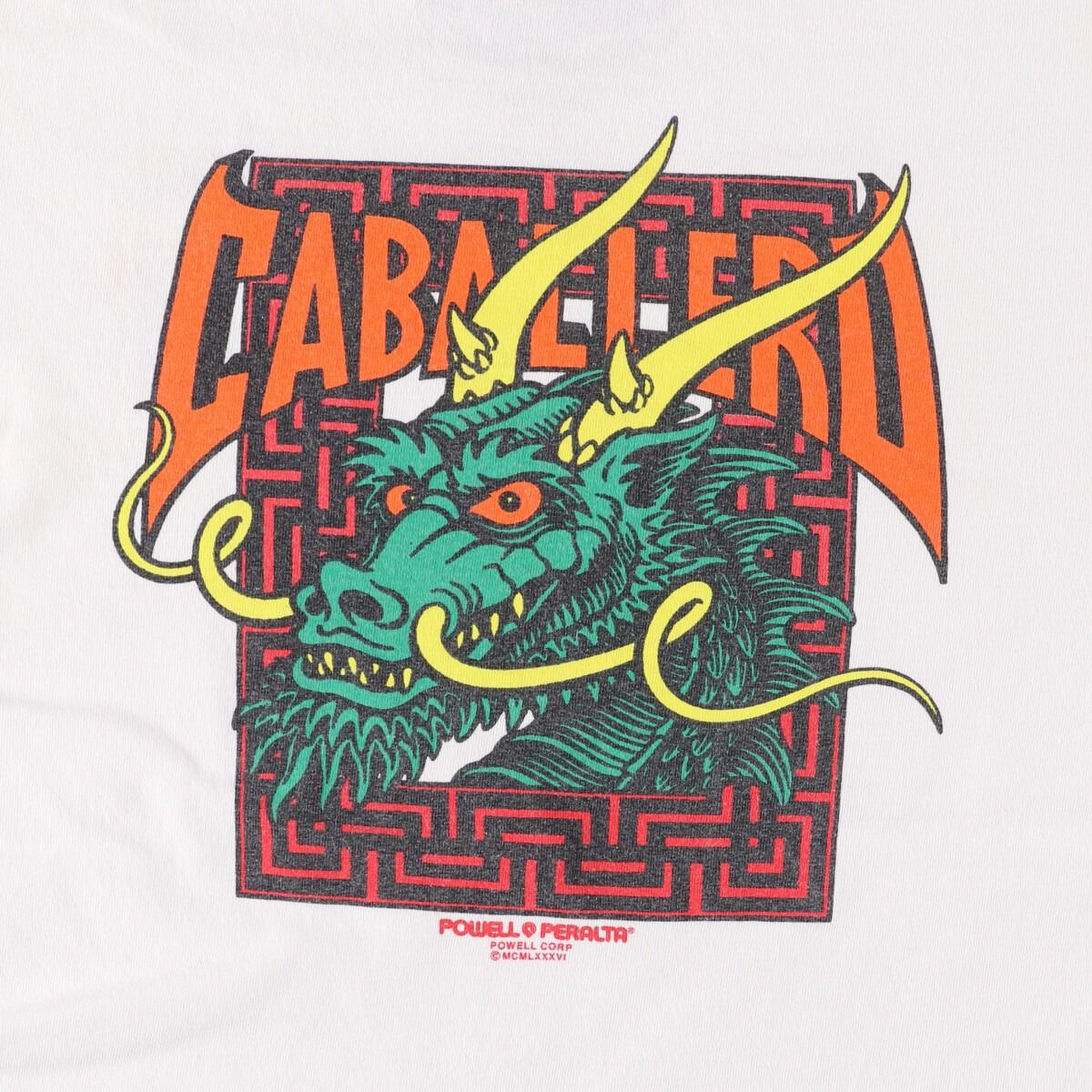 古着パウエル・ペラルタ
CAB STREET DRAGON スウェットサイズL 古着 パウエルペラルタ POWELL PERALTA サーフ スケートTシャツ