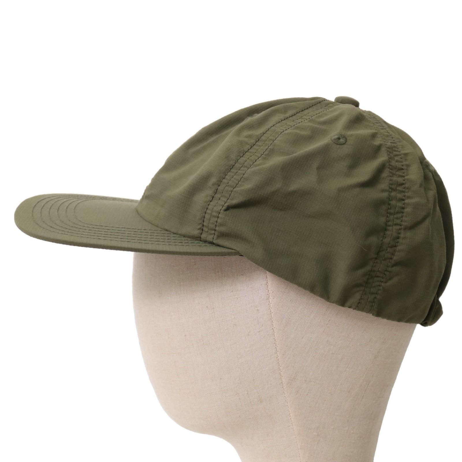 帽子 OBY Vintage Cotton Shirring 6Panel Cap OVY Vintage Cotton Shirring 6Panel Cap 帽子 OBY Vintage Cotton