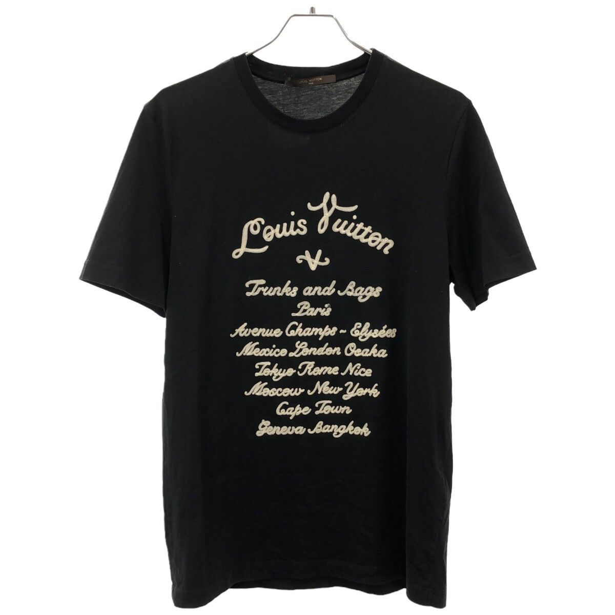 LOUIS VUITTON ルイヴィトン 15SS エンブロイダリーロゴTシャツ