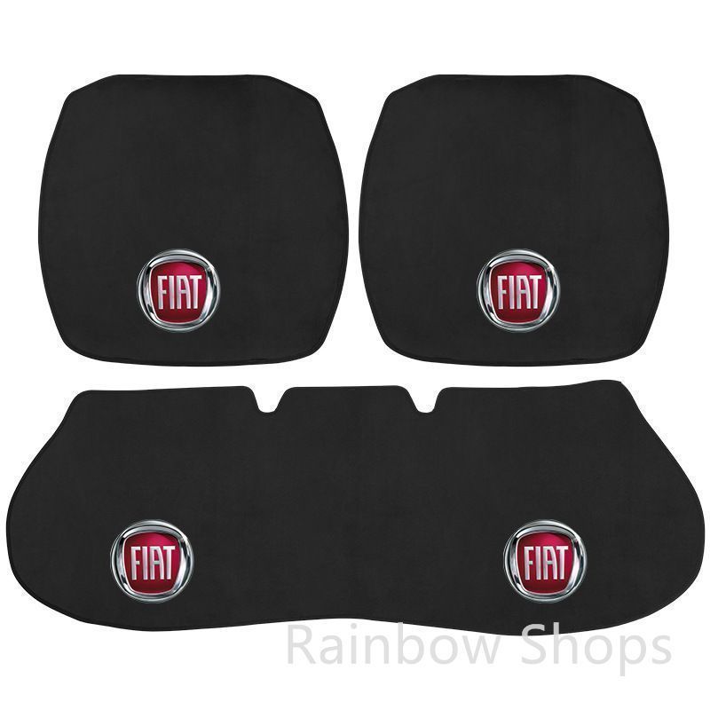 新品未使用】フィアット FIAT ロゴ入り 車用 シートカバー