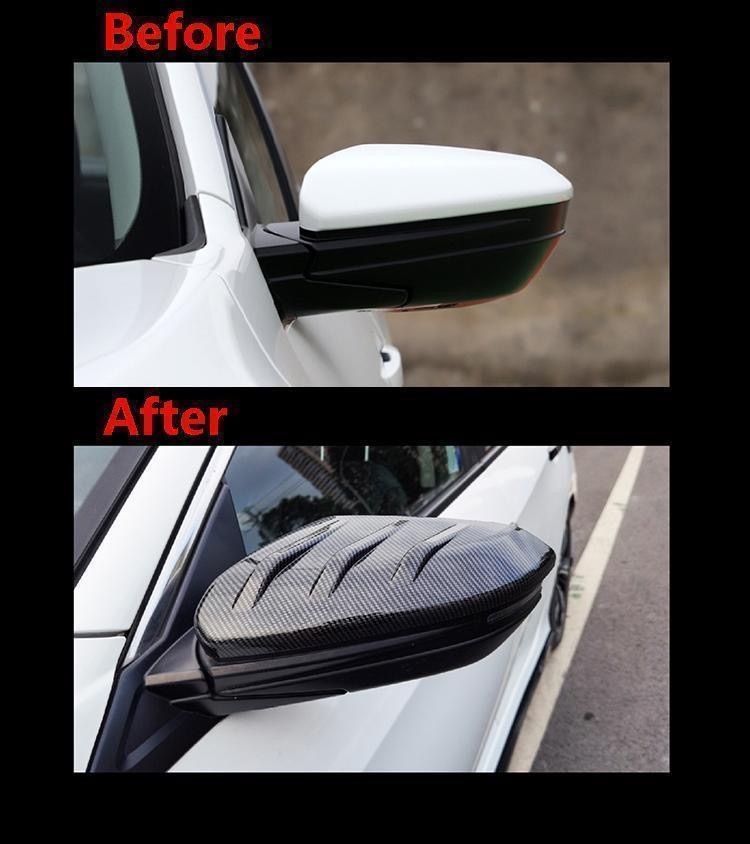 カーボン調ドアミラーカバー