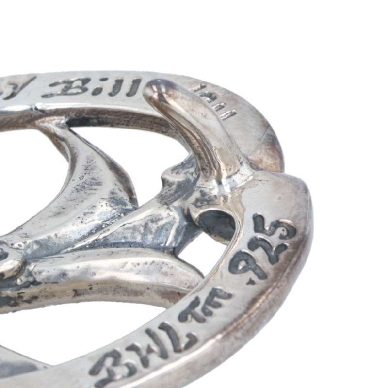 黒レザー×シルバーバックルでビジネスの最適解‼️ ダンヒル　ベルト BWL / Gothic Cross - Silver - LTD 999 Ring | BILL WALL