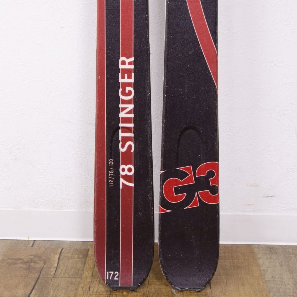 ジースリー G3 STINGER スティンガー 166cm センター78mm スキー