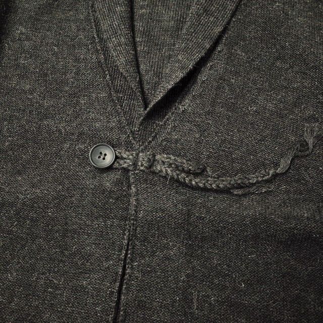 Nahyat ナヤット 日本製 7G MERINO WOOL KNIT CARDIGAN - AVELIA PARTNERSHIP MODEL メリノウールニットカーディガン n-062-116 Free CHARCOAL BROWN アルパカ トップス【新古品】【中古】【Nahyat】 新品 Nahyat ナヤット 日本製 7G MERINO WOOL KNIT CARDIGAN - AVELIA