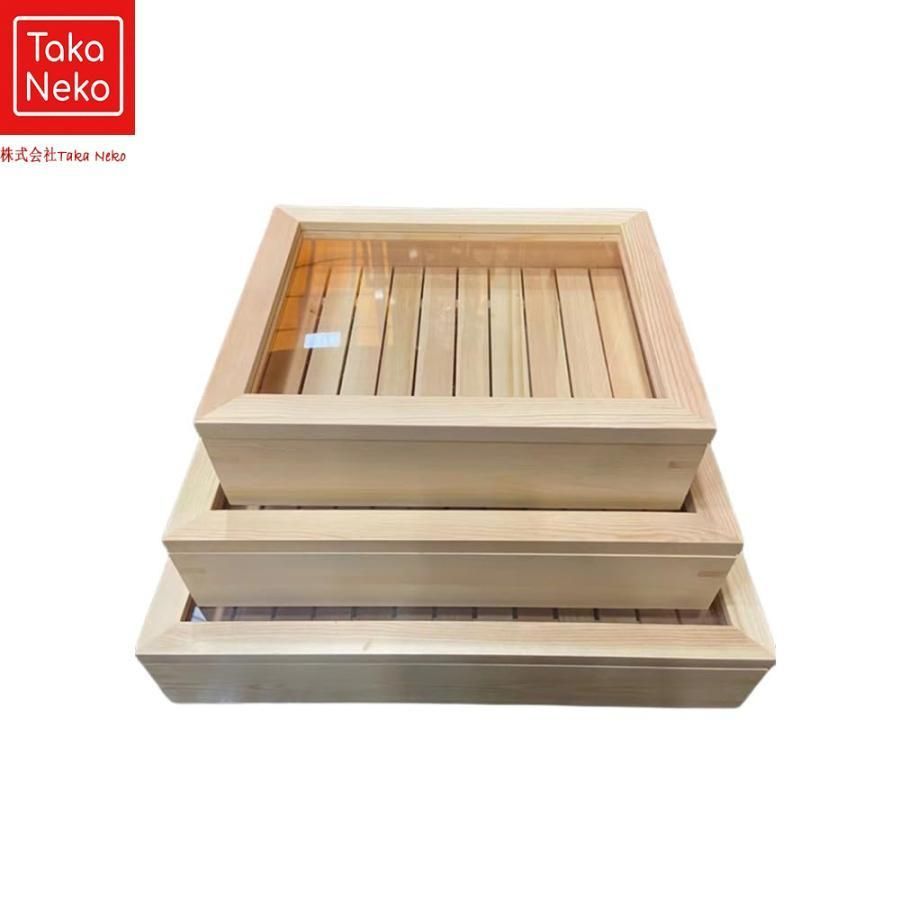 aelah 木製 ネタ箱 目皿 アクリル製 フタ付 寿司屋 飲食店 キッチン ホテル レストラン 家庭用 業務用 松の木 +アクリル 寿司ネタケース 目皿  ネタ入れ アクリル製 フタ付飲食店 キッチン ホテル レストラン 木製ス 家庭用 業務用 Flixxa 寿司ネタケース 大 ネタ箱 目皿 ... 大 ネタ箱 目皿 アクリル製 フタ付 長方形/正方形 多種サイズあり 寿司屋 キッチン ホテル レストラン 家庭用 業務用 (刺身皿