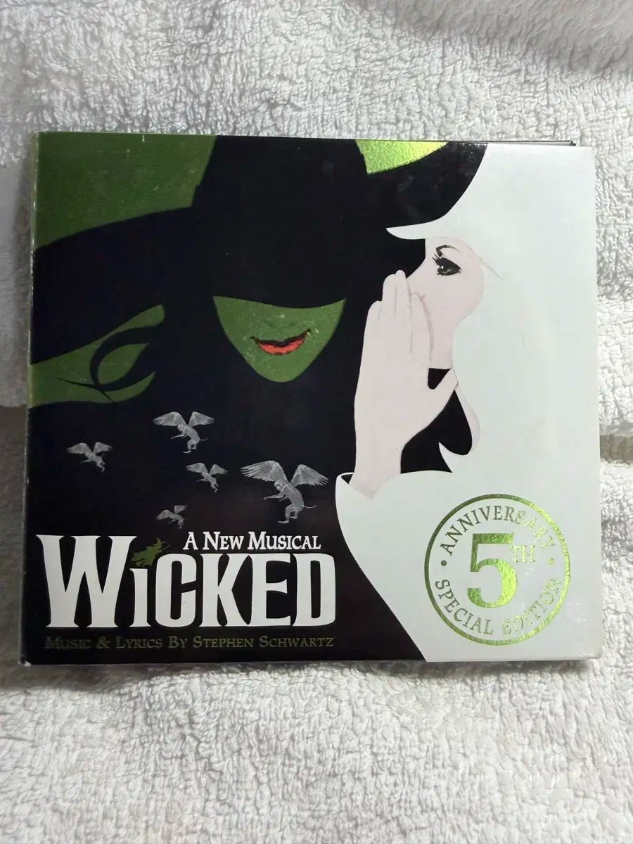 ミュージカル 邪悪な オリジナルブロードウェイ キャストアルバム 5 記念日 2CD