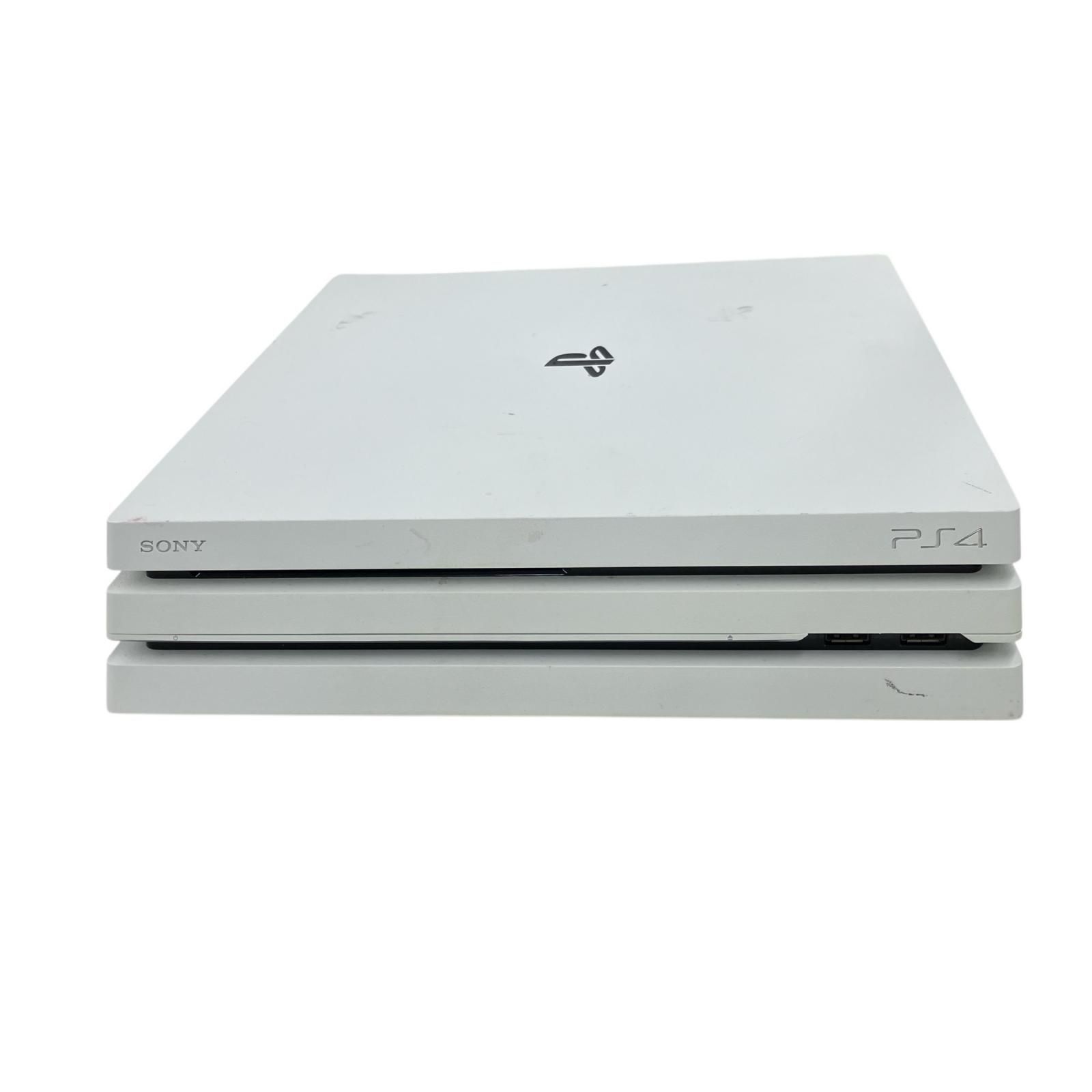 186000 現状品 SONY ソニー PlayStation4 Pro CUH-7109B ホワイト 本体のみ