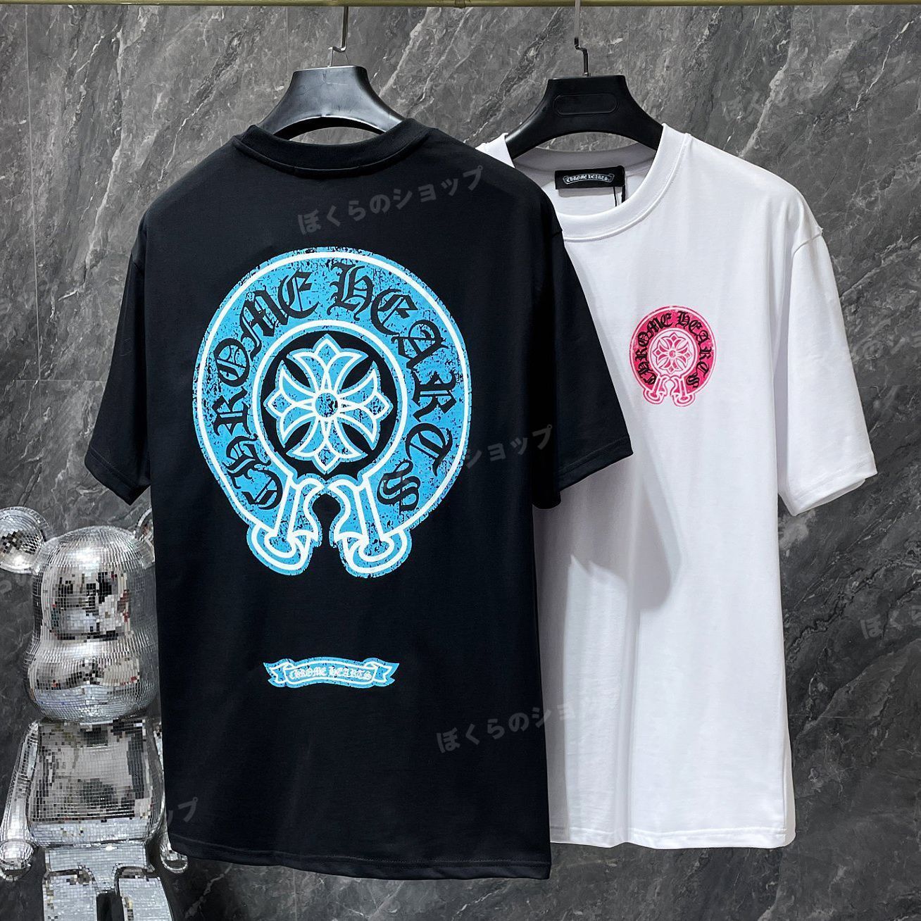 Chrome Hearts | クロムハーツ Ｔシャツ 半袖 ロンT カットソー ロング Tシャツ ブラック ホワイト 黒 白 122 FG2289  - メルカリ