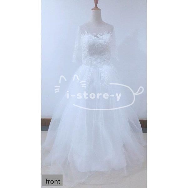 ウェディングドレス|結婚式|二次会|ホワイト|花嫁|ウェディング|プリンセスドレス|白ドレス|ロングドレス|披露宴