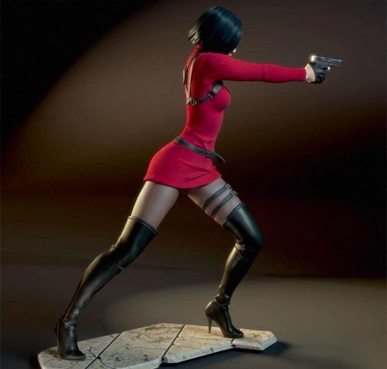 1/8 フィギュア ガレージキット 未塗装 エイダ・ウォン biohazard 22cm