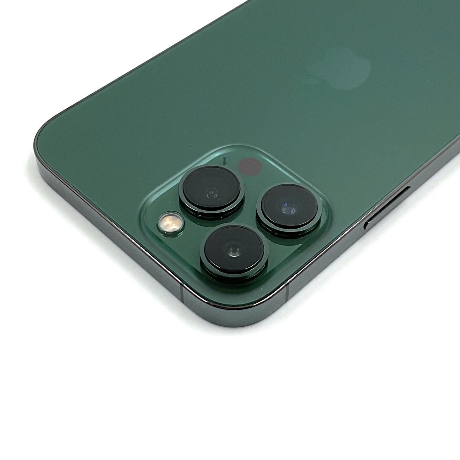 Apple iPhone 13 Pro Max 256GB アルパイングリーン au 美品