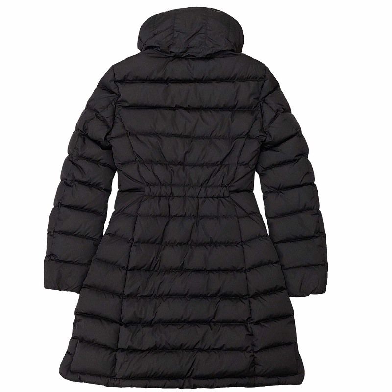 【MONCLER】Flammette ロング ダウンジャケット ブラック Flammette ロングダウンジャケット : ロングダウン