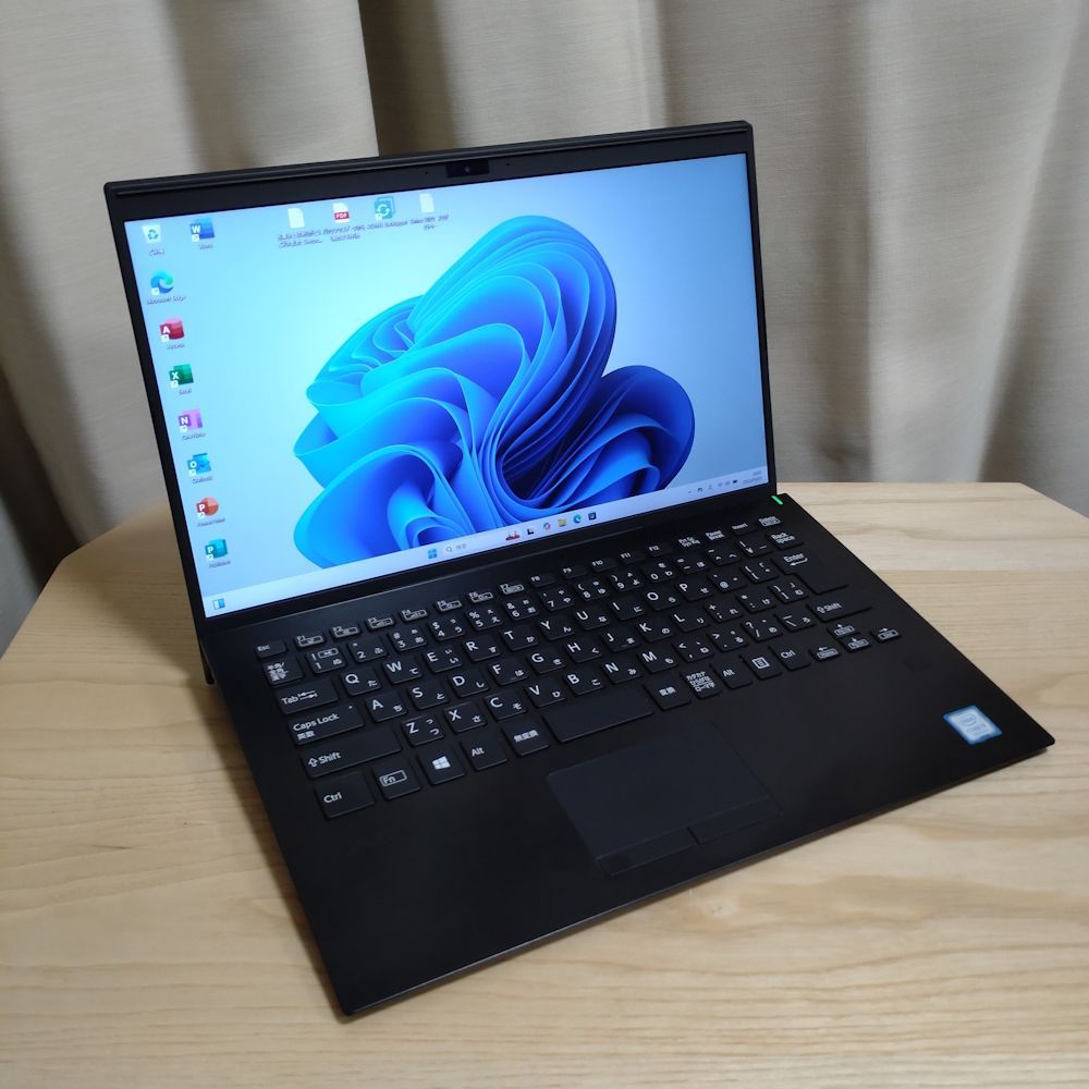 ★安心30日保証★ Office2021 / VAIO VJPK11C11N / I5-8265U / 8GB / SSD256GB / Win11 / カメラ内蔵 / 無線LAN / Bluetooth / DtoDリカバリ / #196