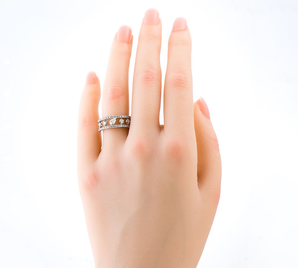 モニッケンダム ダイヤモンド 計0.49 リング・指輪 - メルカリ 