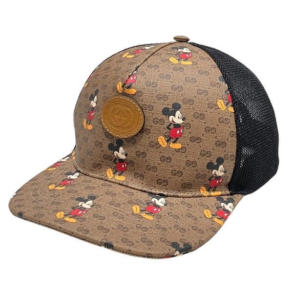 グッチ GUCCI ミニGGスプリーム グッチ GUCCI×ディズニー ベースボールキャップ 602979 ブランド小物 帽子 ユニセックス