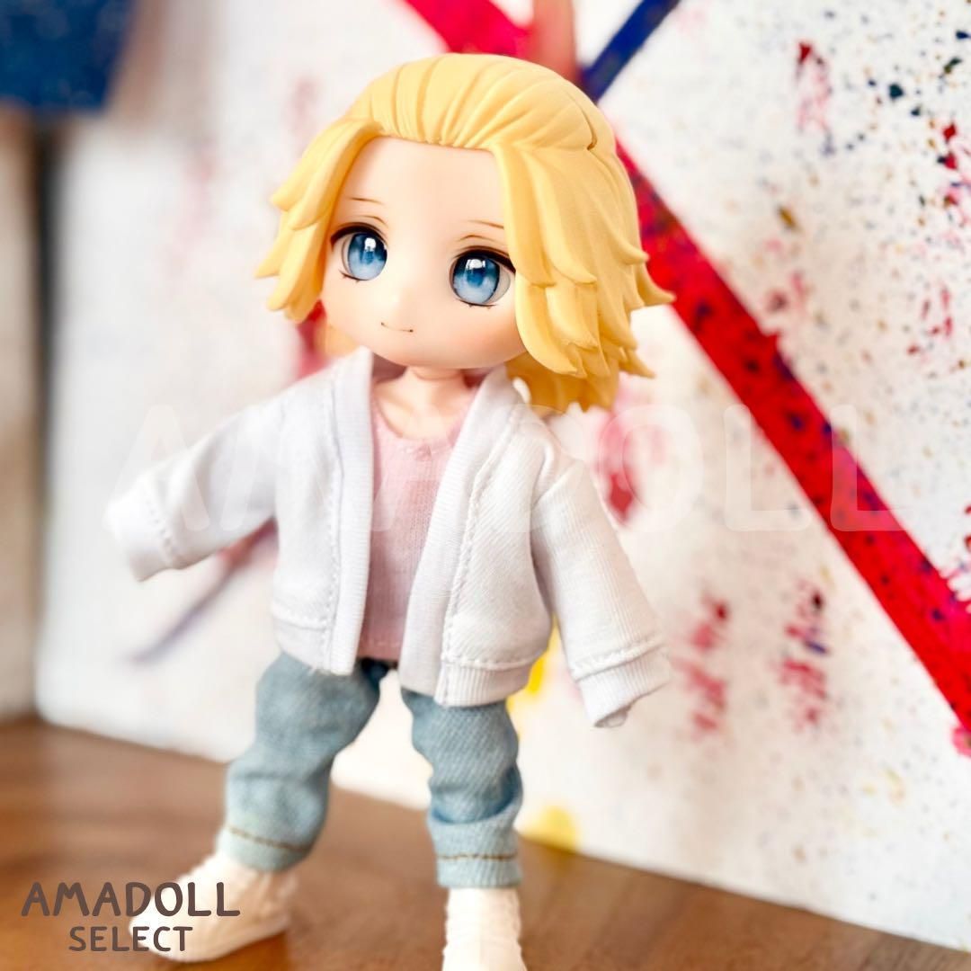 ねんどろいど オビツ11 かすたむフェイス 00 ＋簡易アイ YMY ねんどろいどどーる用 フェイスパーツ オビツ11にも使える