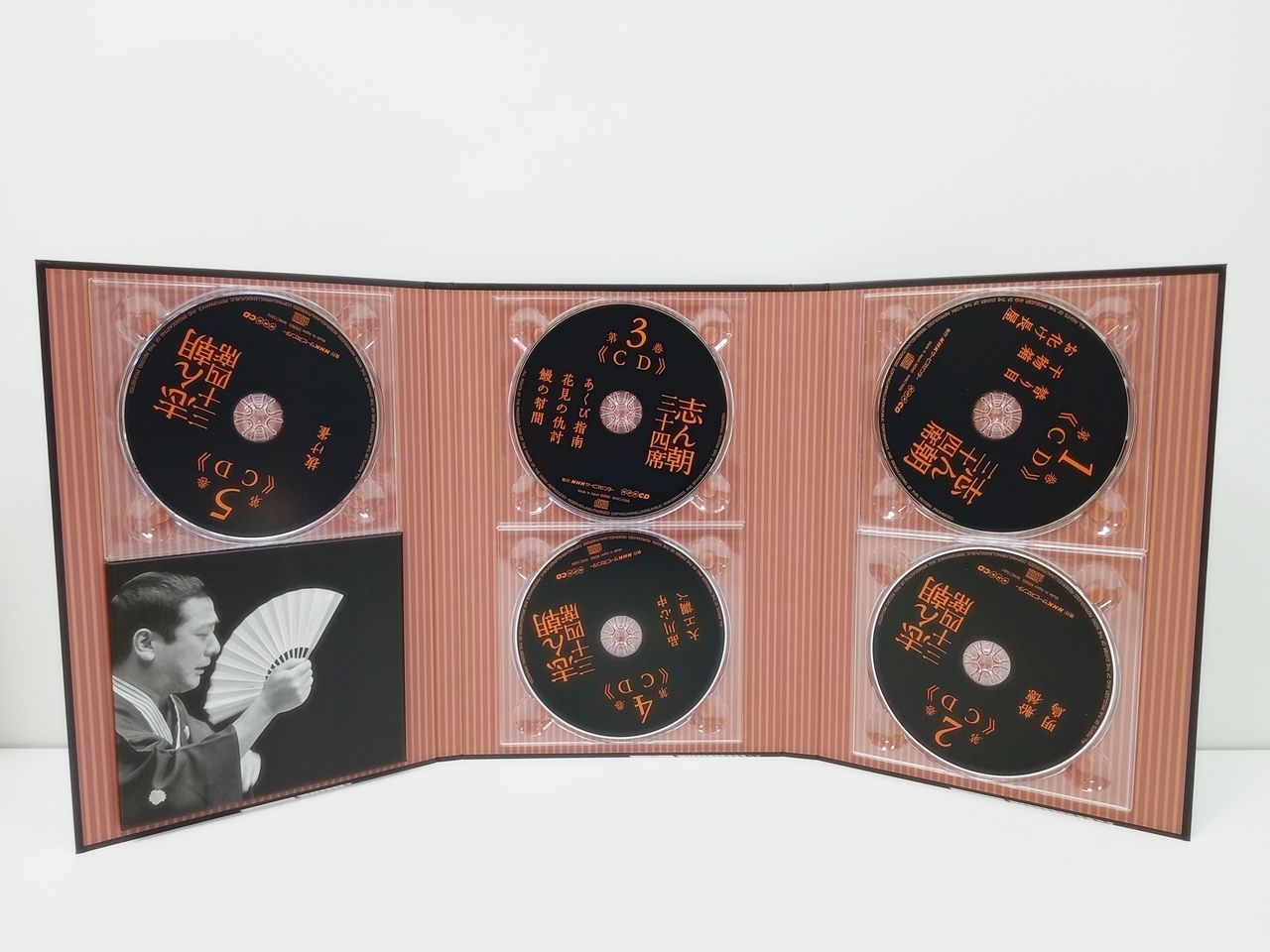 NHK 志ん朝三十四席 DVD全8枚+CD全5枚セット 中古 [M-4077