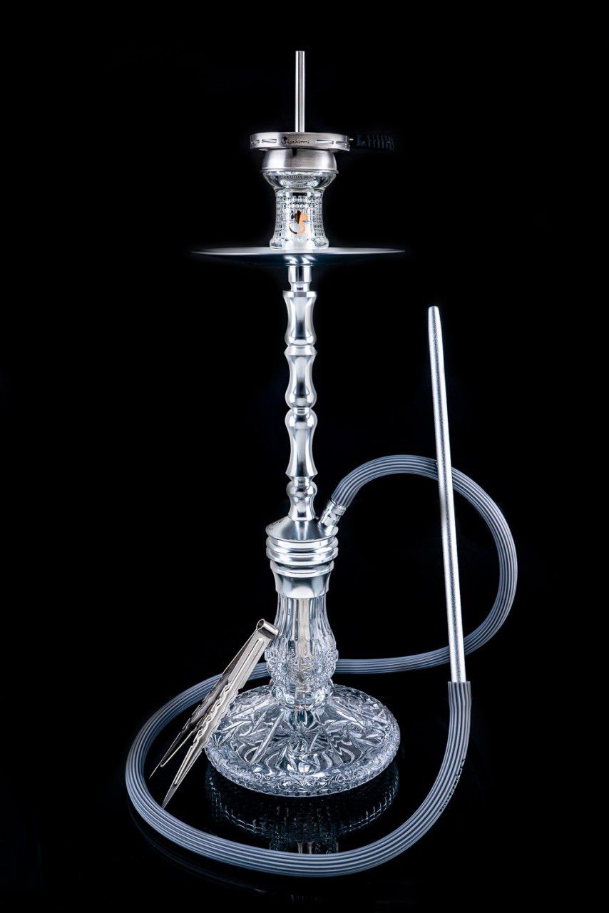 Dschinni Roxx Silver Hookah シーシャ フルセット camping.com