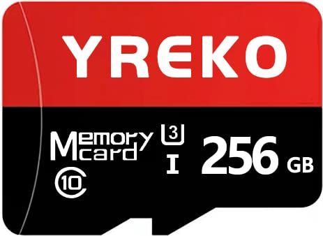 【人気商品】メモリーカード マイクロ マイクロ 4K UHS-I UHD 転送効率高 動画撮影 高速Class10 マイクロカード U3 アダプタ付き ドライブレコーダー card アクションカメラ 256GB 監視カメラ(256GB) マ