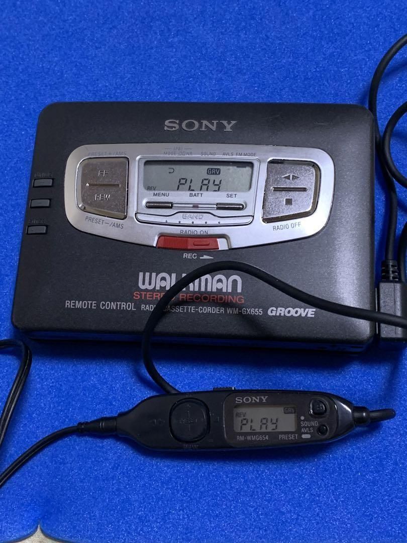 SONY WM-GX655 オンライン カセットウォークマン 整備済 SONY WALKMAN