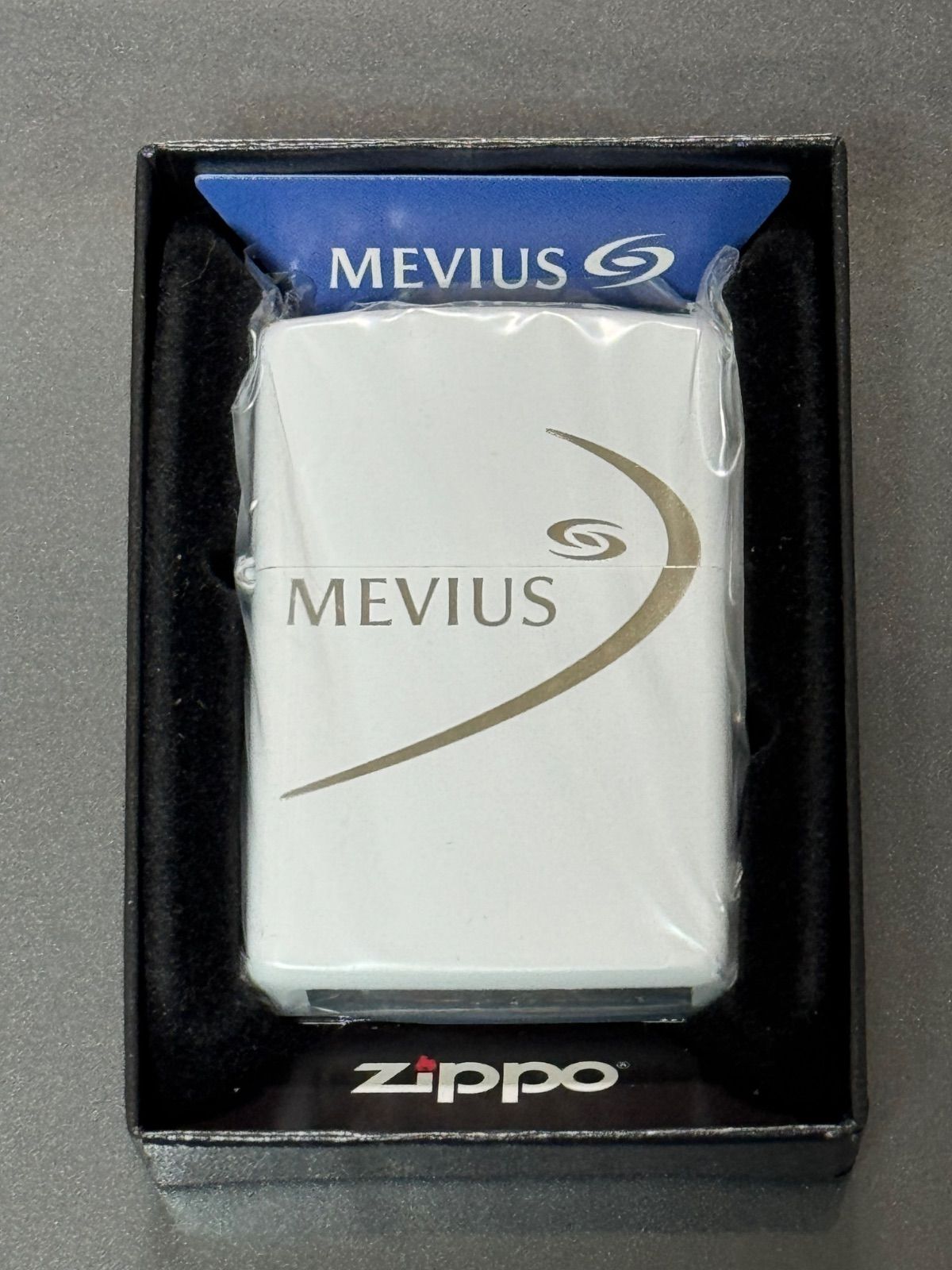 zippo メビウス ホワイト 限定品 MEVIUS White 2016年製 MILD
