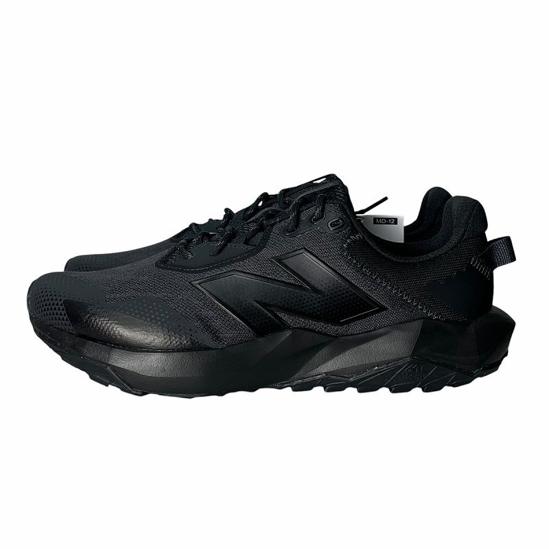 未使用品 ニューバランス NEW BALANCE ダイナソフト ナイトレル ランニングシューズ 27.5 黒 ブラック MTNTRLF6(4E) AA メンズ