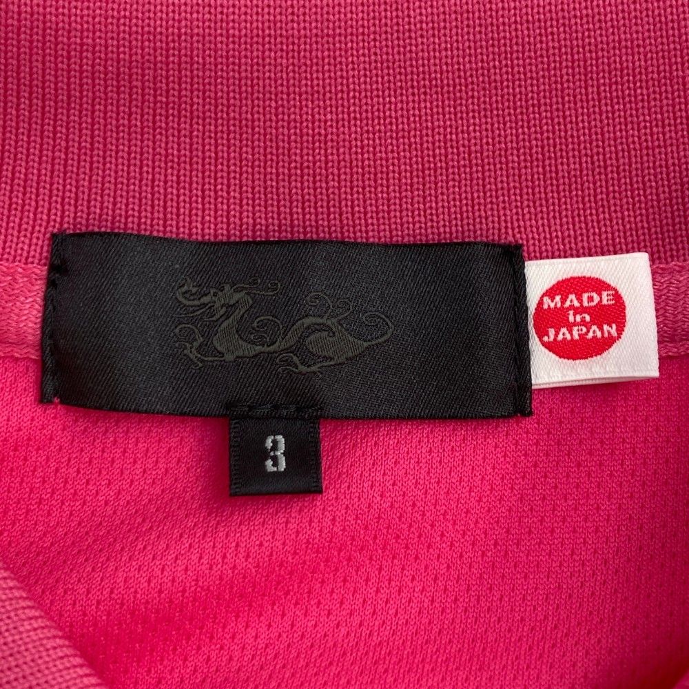 サイズ：3 DANCE WITH DRAGON ダンスウィズドラゴン 半袖ポロシャツ