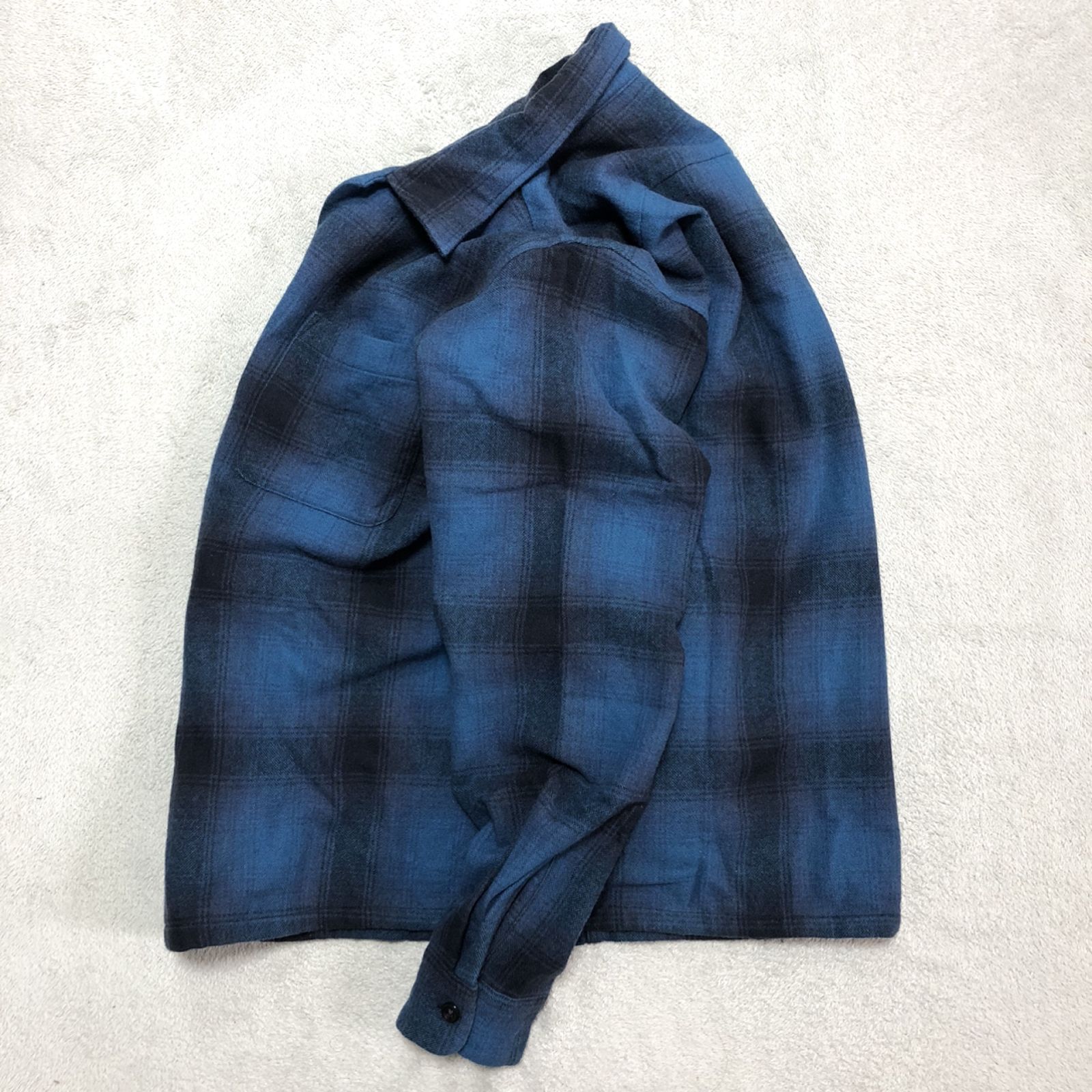 【希少】　RADIALL ラディアル　長袖チェックシャツ　サイズM RADIALL チェックシャツ M ラディアルRADIALLチェックシャツ RADIALL