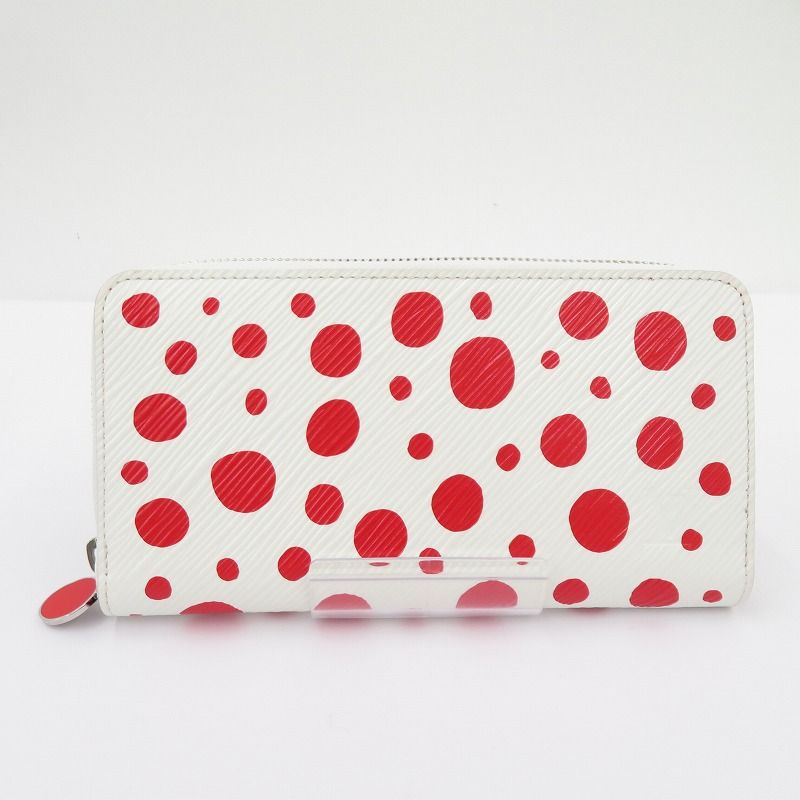 瀬戸大橋店 LOUIS VUITTON | ルイ ヴィトン 長財布 × 草間彌生 エピ ジッピー ウォレット M81961 レッド×ホワイト 125
