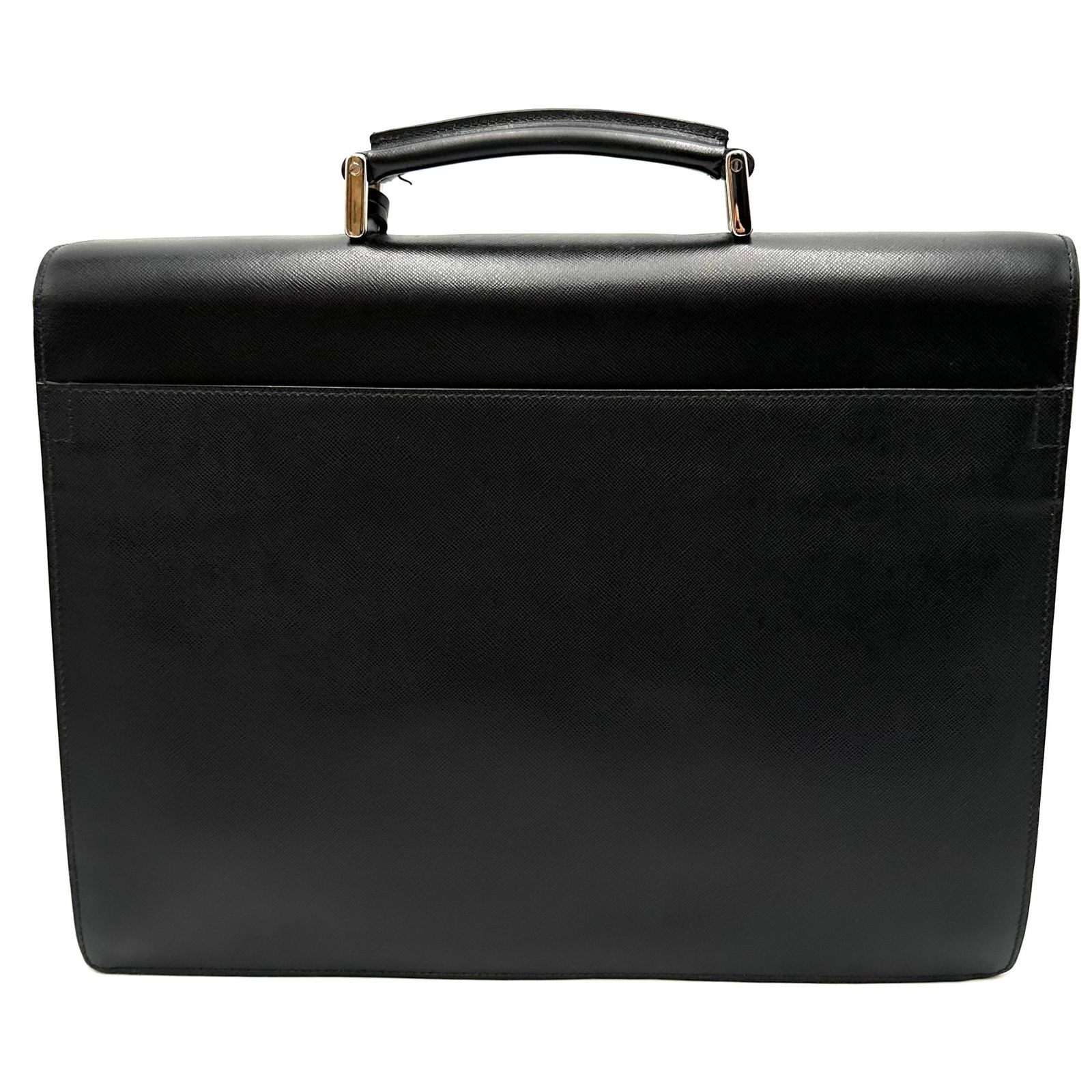 未使用品】PRADA プラダ サフィアーノ ブリーフケース ハンドバッグ
