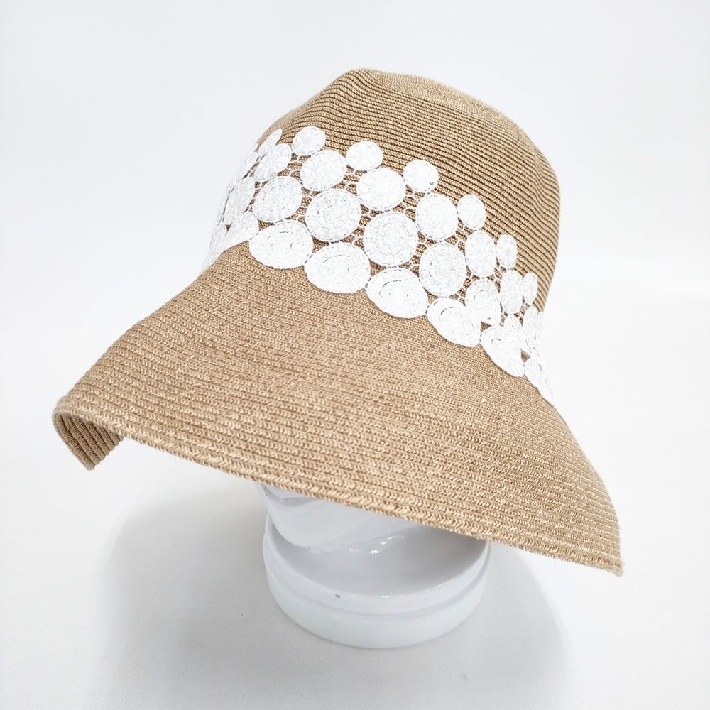 Athena New York アシーナニューヨークフラワー刺繍ハット帽子