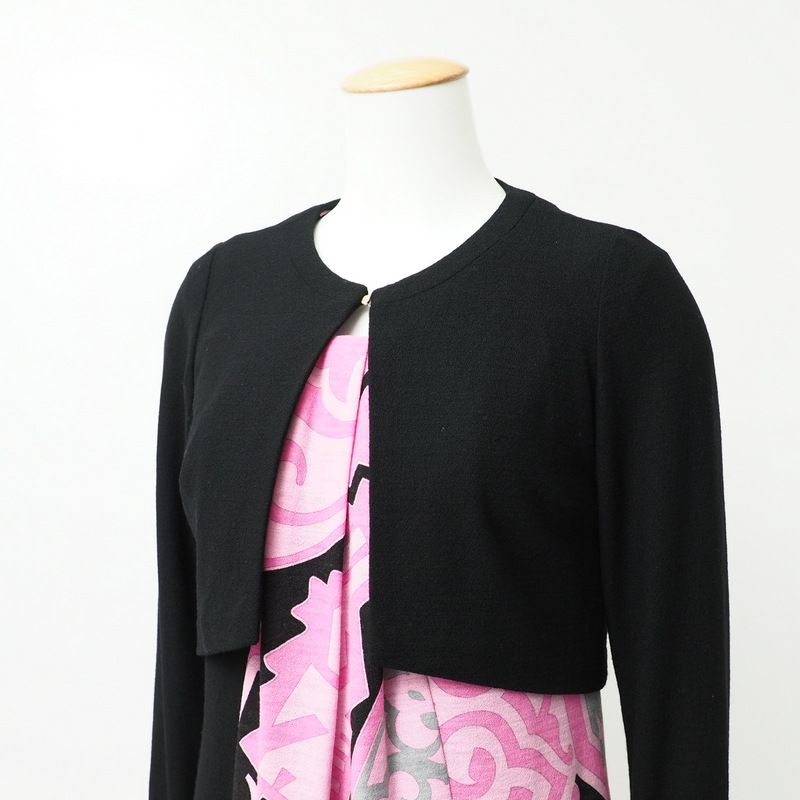 □美品□LEONARD レオナール アンサンブルスーツ サイズ