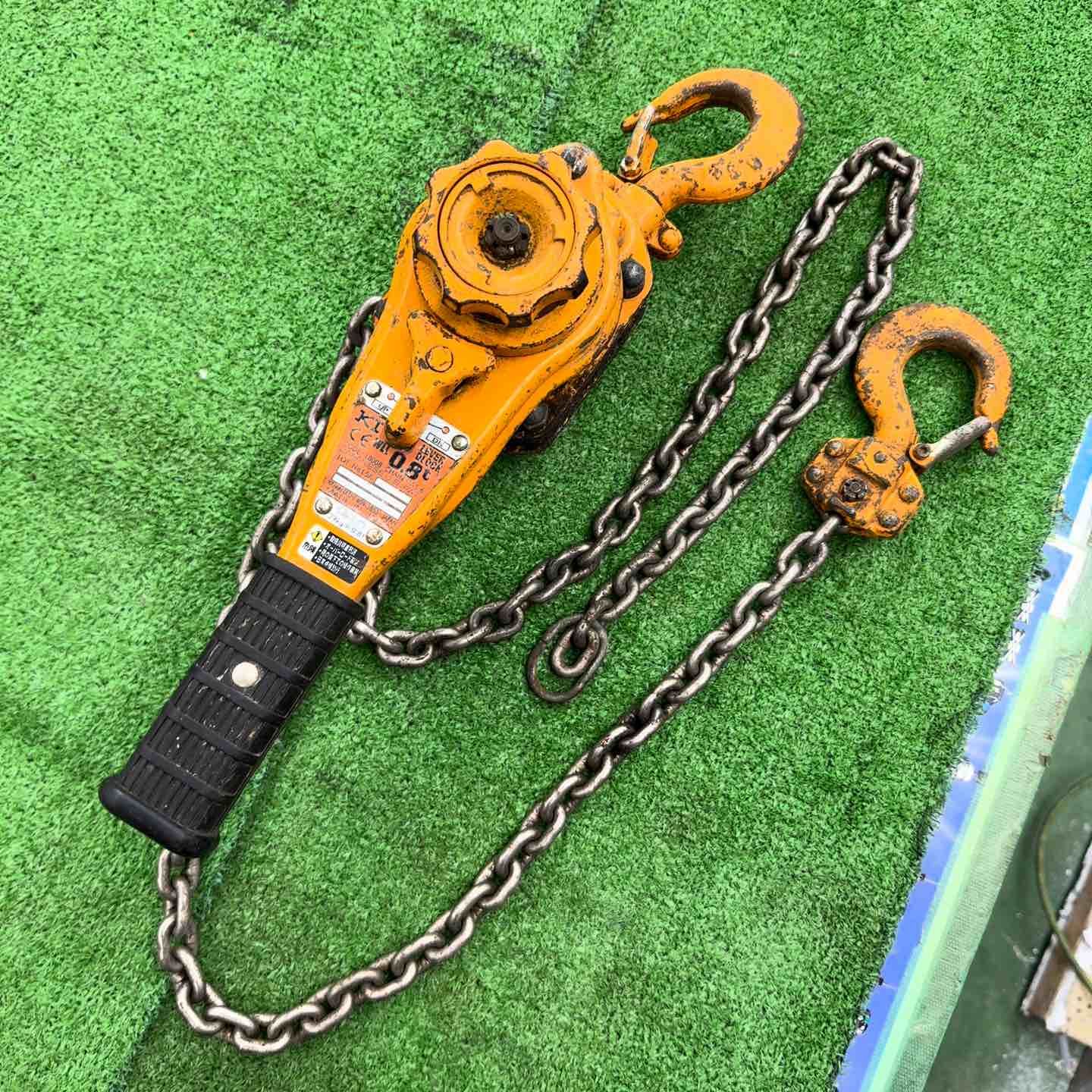 現状品 KITO キトー レバーブロック LB008 8t 荷吊 桶川店