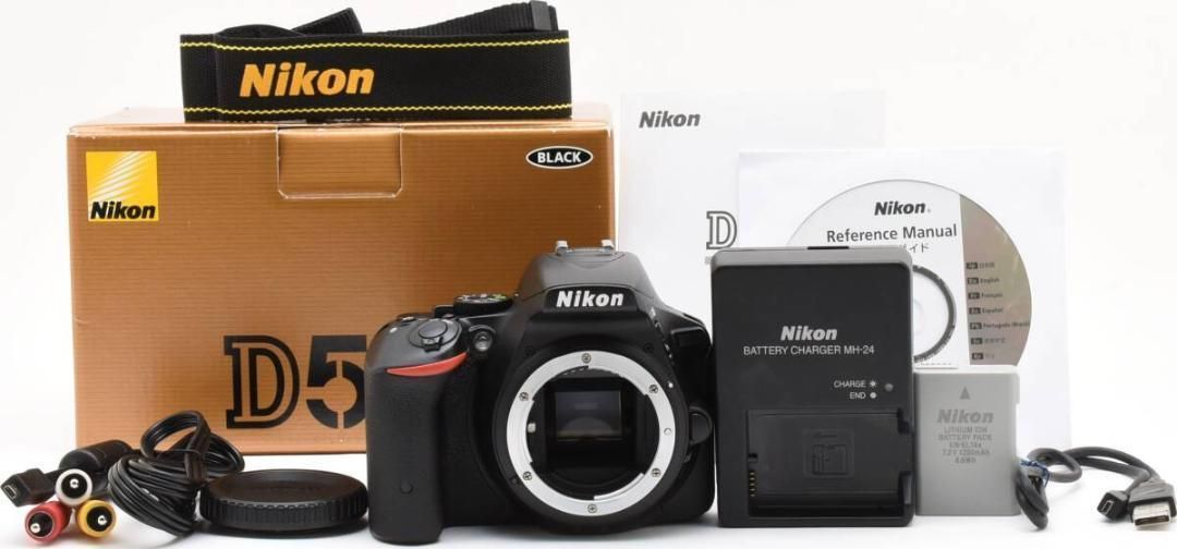 D15/6464☆美品☆ニコン Nikon D5500 ボディ 【元箱付き