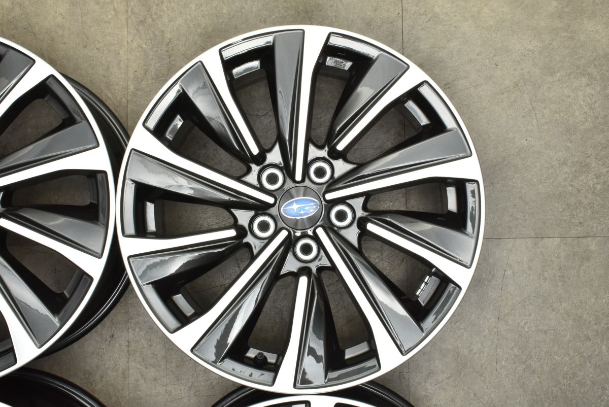 【新入荷·数量限定】 新車外し品 スバル VN レヴォーグ STI SPORT 純正 18in 7.5J 55 PCD114.3 4本 SK SL フォレスター GU インプレッサハッチバック お買い物の参考にどうぞ。
