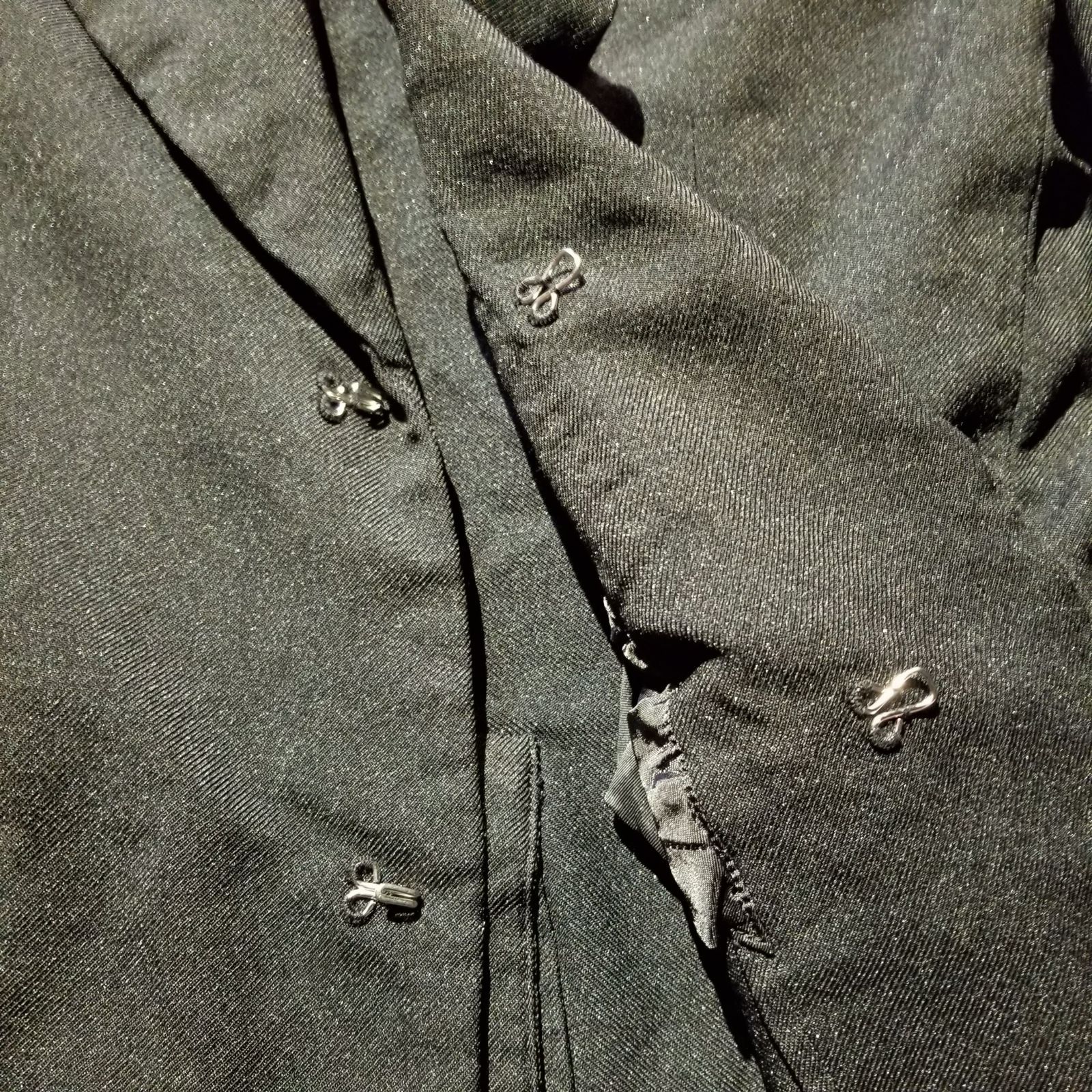 COMME des GARCONS HOMME PLUS 21ss ポリ縮 フロントホックジャケット