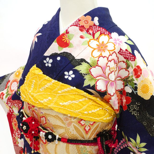 新品 odasyo 小田章 桜 着物 正絹 仕付け糸付 花束 訪問着 4337 新品 odasyo 小田章 桜 着物 正絹 仕付け糸付 花束 訪問着 4337