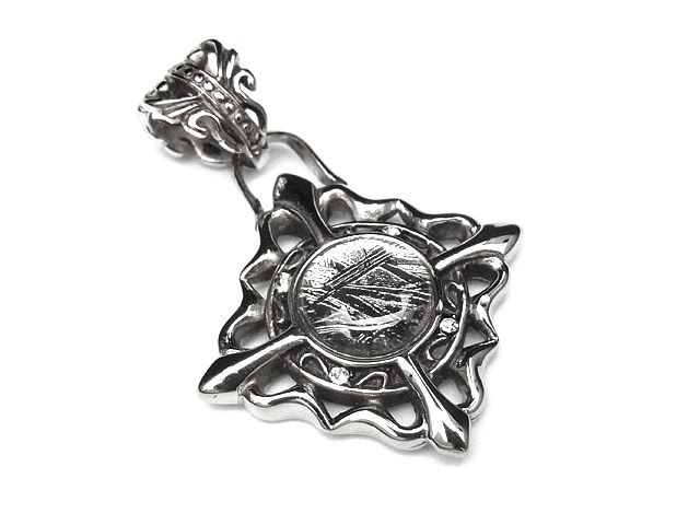 iSTONE 聖パトリックの日 四つ葉のクローバーペンダントネックレス グリーンアベンチュリン宝石ペンダントネックレス 18インチ (グリーンアベンチュリン), 水晶, iSTONE 聖パトリックの日 四つ葉のクローバーペンダントネックレス