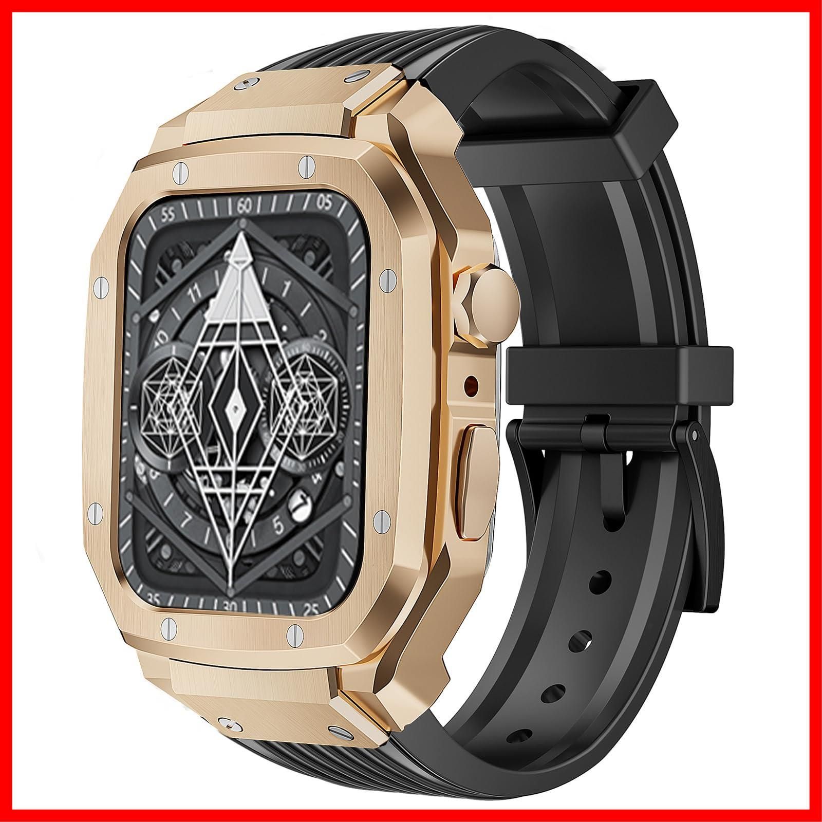 対応 コンパチブル アップルウォッチ バンド Series ANYOI 10|9|8|7|SE2|SE|6|5|4|3|2|1 Ultra 2|1 Apple Watch バンド ステンレス製 交換ベルトあっふウォッチバンド 長さ調節器がついています 耐衝撃