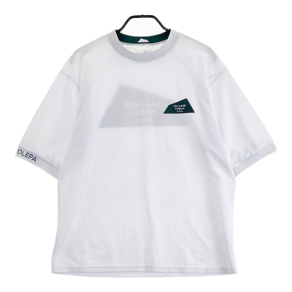 新品未使用　SALVAGE PUBLICパブリックビッグロゴTシャツ SALVAGE PUBLIC Kolepa - BIG ALOHA HAKU KNIT MOCKNECK S⁄S ⁄ ビッグ