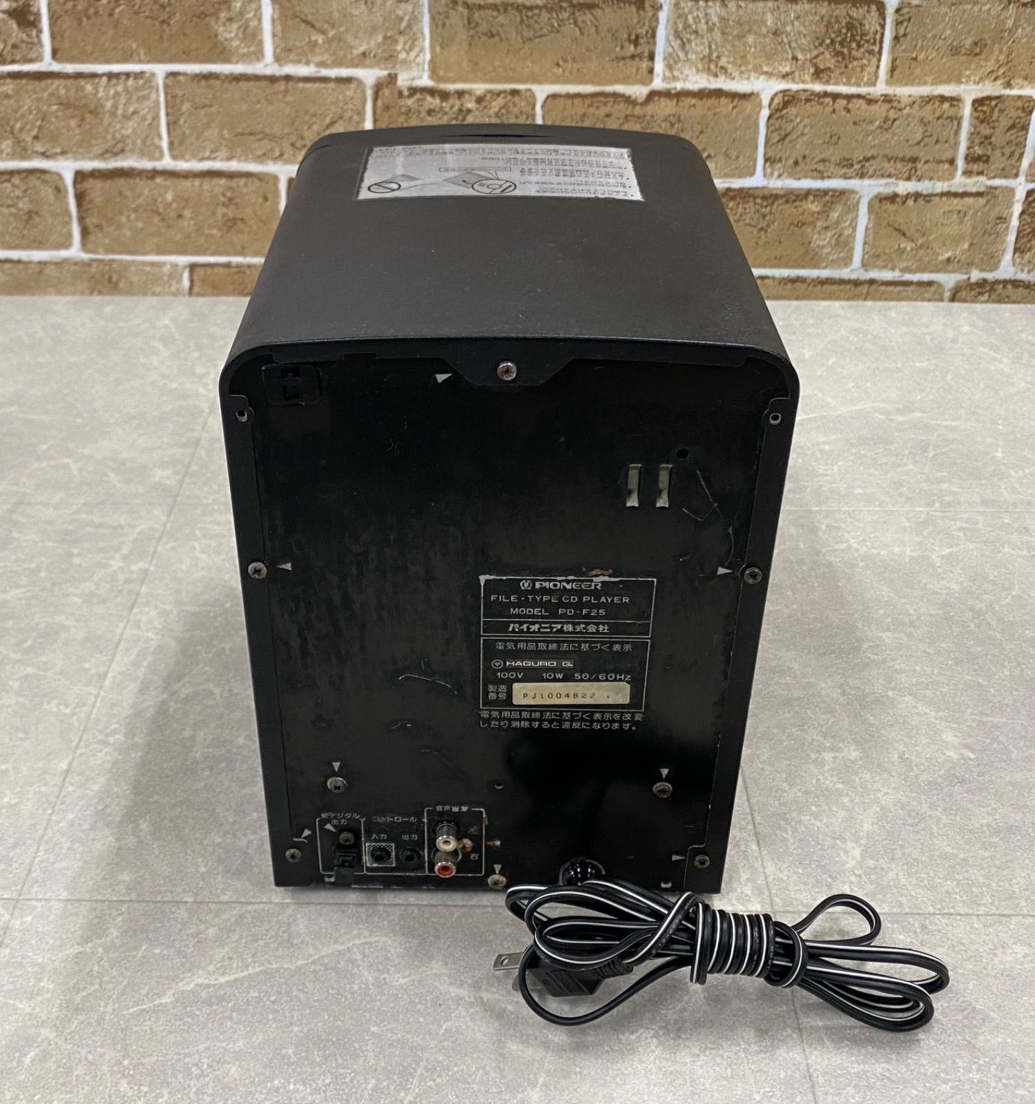 パイオニアCDチェンジャー 25連装 PD-F25A パイオニア CD チェンジャー