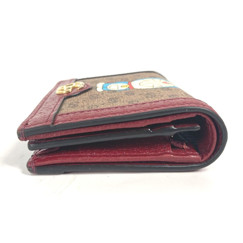 グッチ GUCCI 二つ折り財布 GGスプリーム ドラえもん 647788 GUCCI グッチ 2つ折り財布 ドラえもん×GUCCI 647788 GG