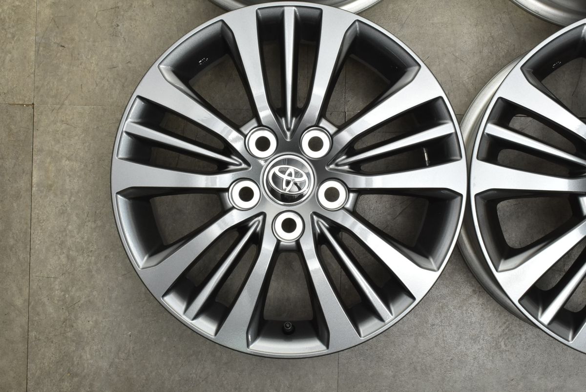 最低の価格! 新車外し品 トヨタ 90 ヴォクシー S-G 純正 16in 6J 40 PCD114.3 4本セット ノア エスクァイア プリウスα 流用 ノーマル戻し 可
