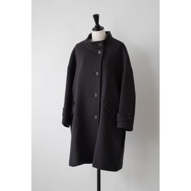 utiliteユティリテ　コート　新品未使用 utilite (ユティリテ) | スタンドカラーコート (black / gray
