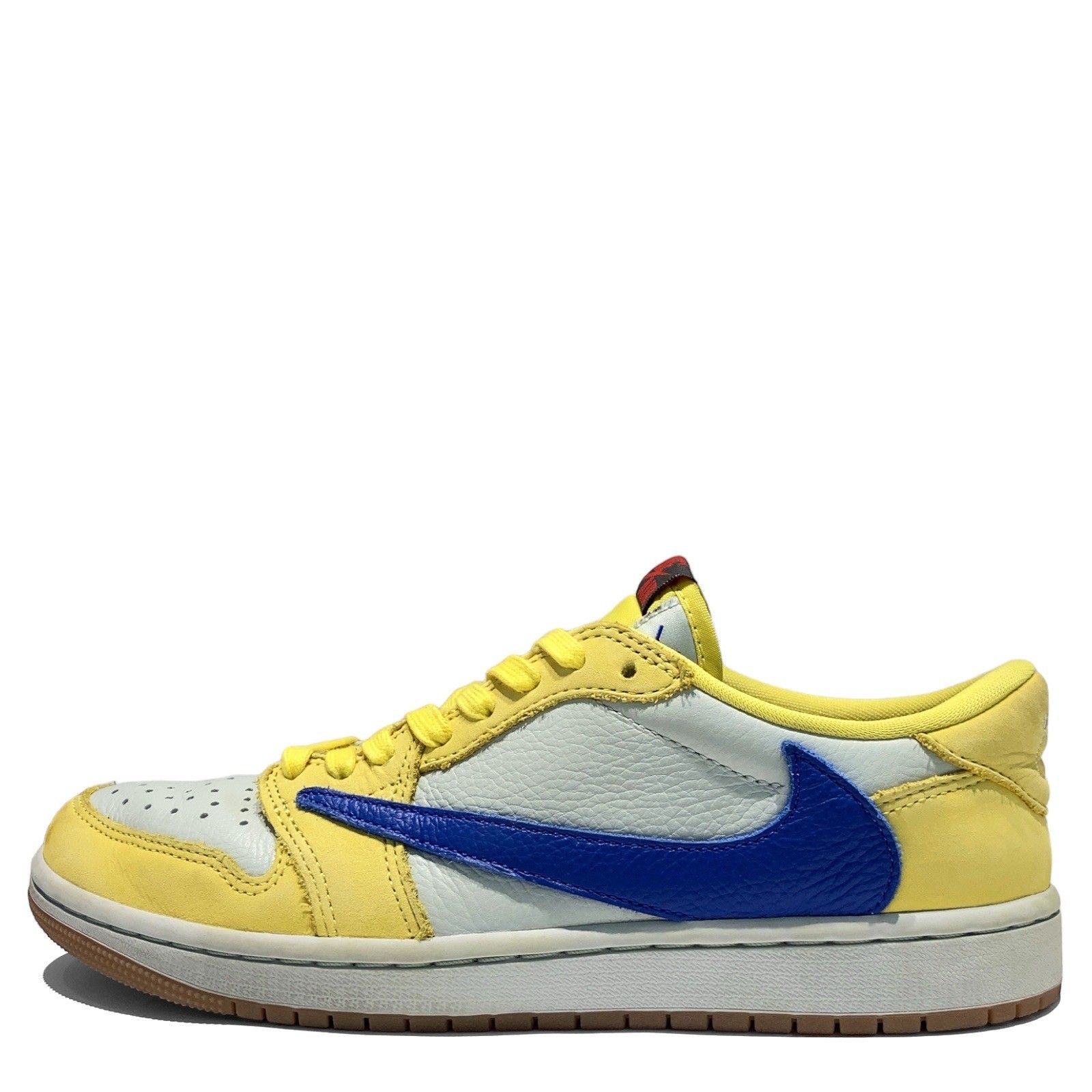 NIKE (ナイキ) × Travis Scott (トラヴィススコット) WMNS Air Jordan 1 Retro Low OG Canary DZ4137-700 エアジョーダン1 レトロ ロー カナリー 25.5cm イエロー /036