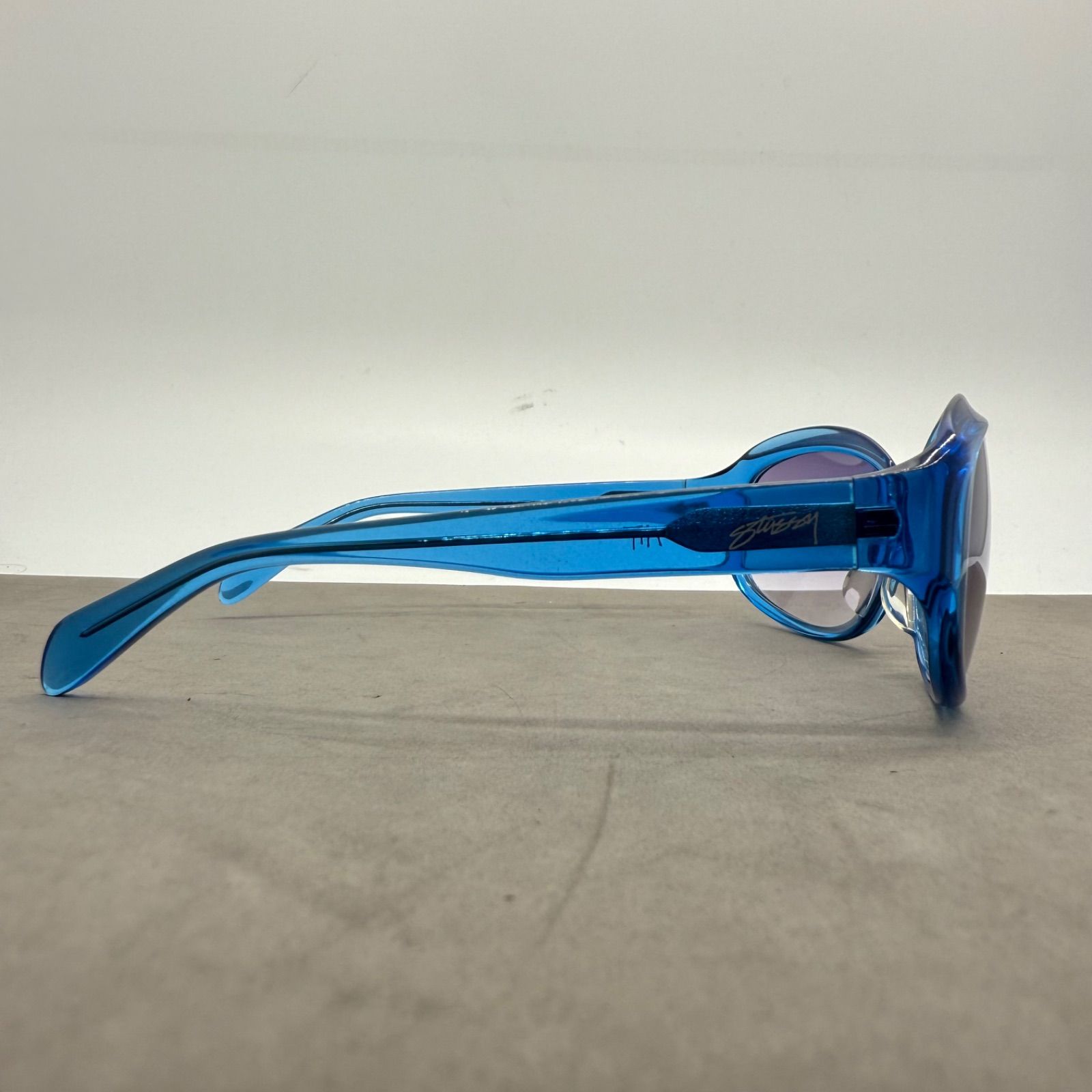 stussy eyegear 00s y2k HIT sunglasses bluelame ステューシー