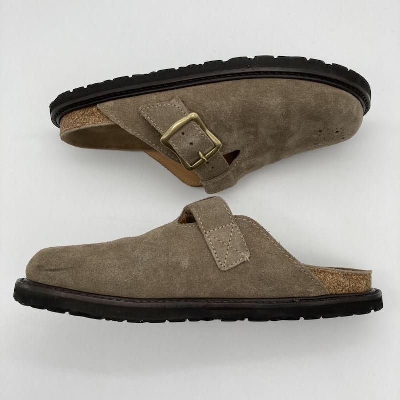 Hender Scheme エンダースキーマ サンダル Hender Scheme buggs suede khaki beige qn-s-bug スウェード サンダル