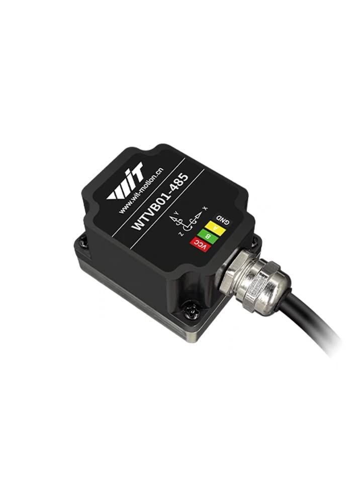 新品 [RS485 Modbus 振動センサー] WTVB01-485 IP68 防水トランスデューサー Ar-Duino、3軸加速度角速度振動(振幅+周波数+変位+速度)検出器、モーターモニターモジュール