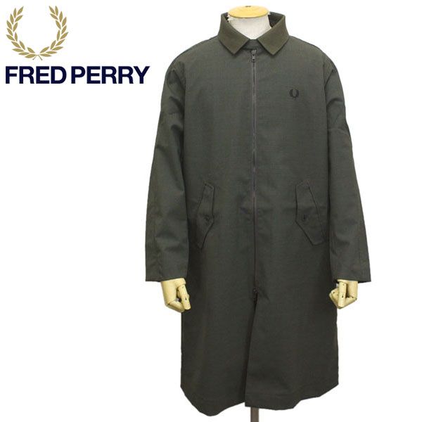 超美品⭐︎FRED PERRY フレッドペリーフーデッドコート ロングコート セール】Fur Lined Fishtail Parka／ファーライナーフィッシュ